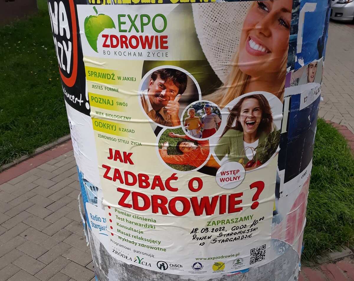 Plakat Expo Zdrowie