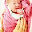 Michalina Balcerzak pierworodna córka Ani i Rafała z Ińska urodziła się 14.10.2022 roku (55 cm, 3650 g), o godzinie 14.20.