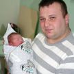 Tymon Bujak pierworodny syn Marty i Szymona z Wójcina w gminie Warnice urodził się 21 lutego 2023 roku (54 cm, 3500 g), o godzinie 8.22.