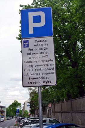 Stargard parkowanie Wojska Polskiego