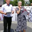 protest STOP migracji