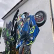 stargardzki mural motocykle