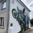 stargardzki mural motocykle
