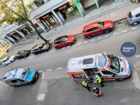 Piłsudskiego potrącenie rowerzystki