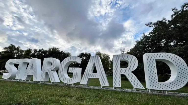 w parku jagiellońskim w stargardzie