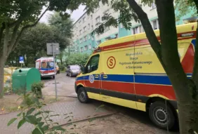 stargard zasłabnięcie na rusztowaniu