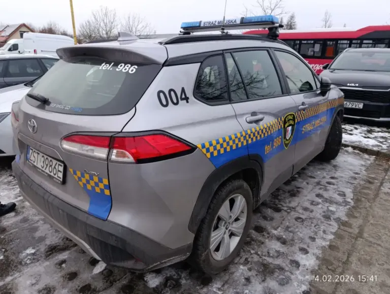 Straż Miejska Stargard radiowóz