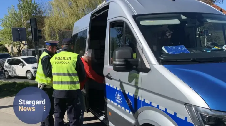 kolizja w stargardzie nietrzeźwy