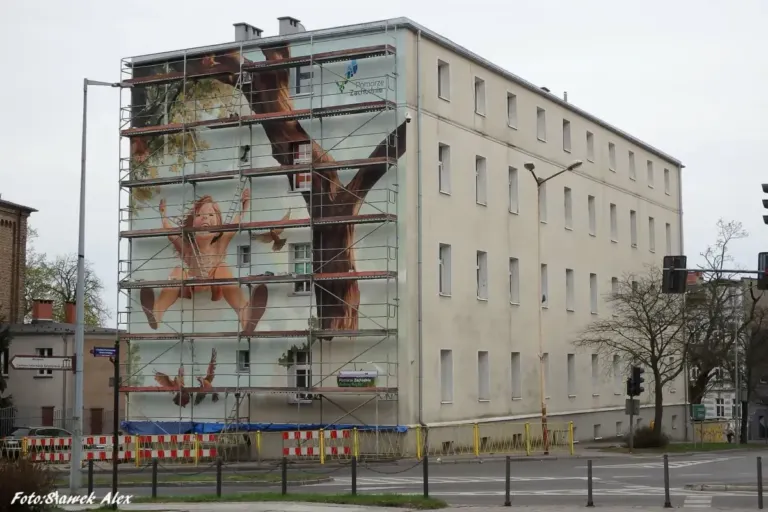 mural w stargardzie