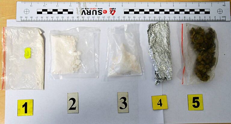 rowerzysta narkotyki