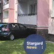 auto w blok w stargardzie