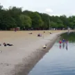 Miedwie plaża