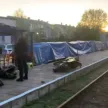 motocyklista pościg