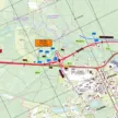 plan orientacyjny z projektu budowlanego S10 zdunowo