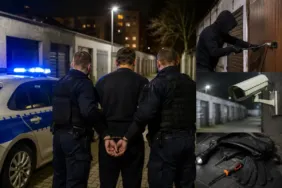 zatrzymanie włamywacza