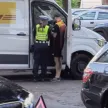kolizja dhl mercedes