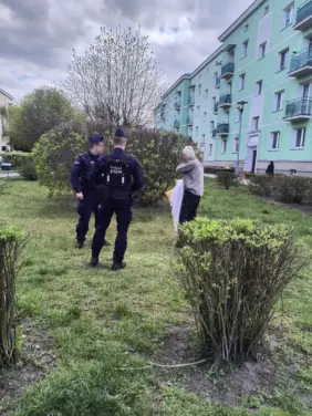 osiedle Tysiąclecia bezdomny patrol