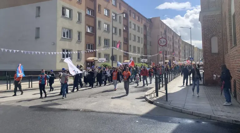 parada hanzeatycka w stargardzie na starym mieście
