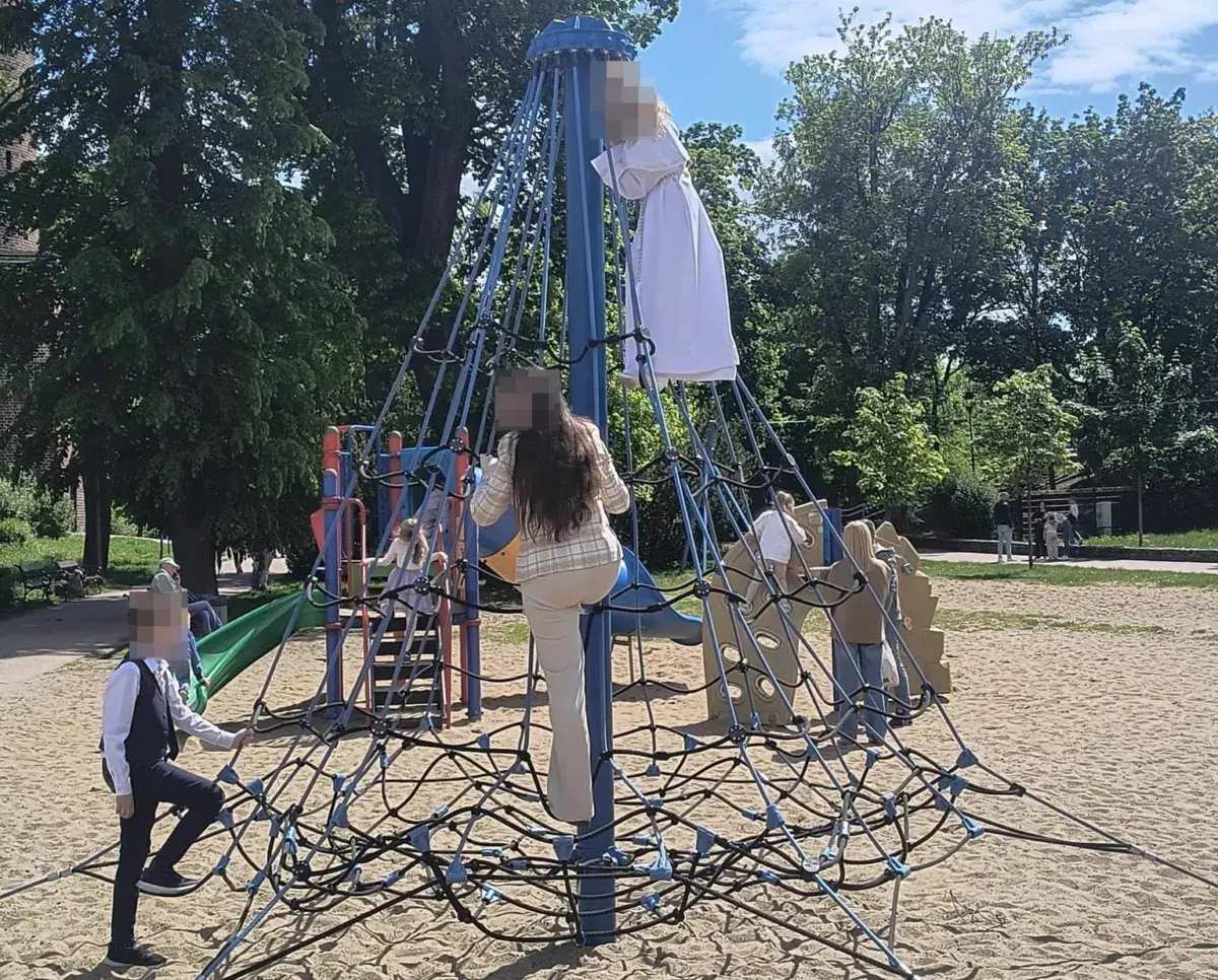 plac zabaw Park Chrobrego