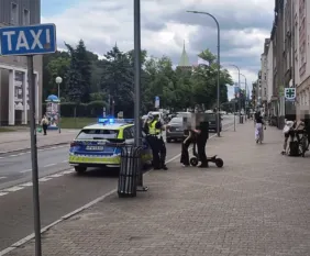 policja hulajnogi