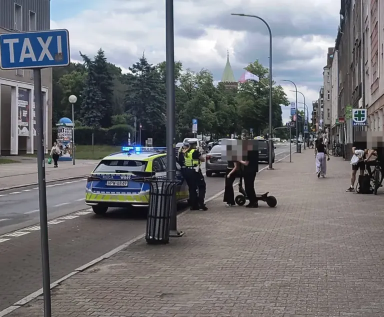 policja hulajnogi