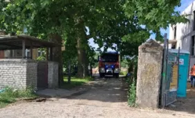 Towarowa pożar