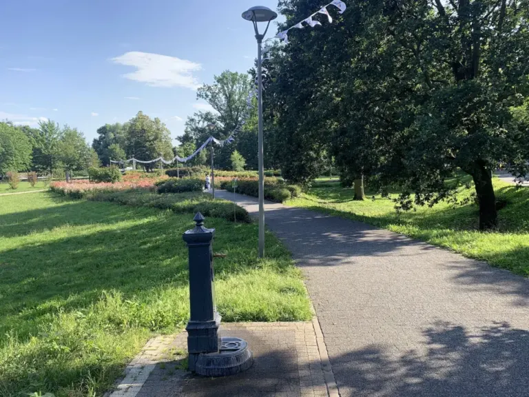 park jagielloński w stargardzie