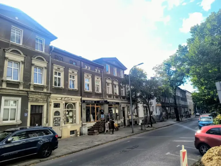 Na ulicy Piłsudskiego w Stargardzie
