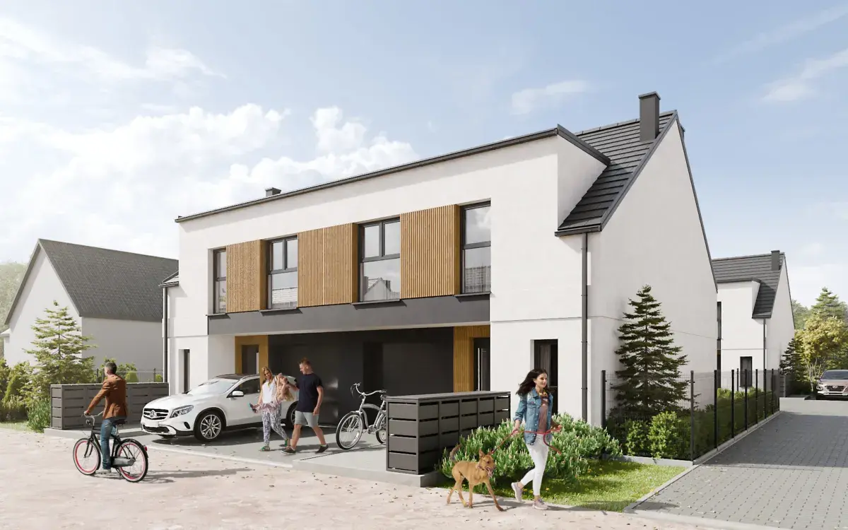 Osiedle Europejskie nad Jeziorem Miedwie wizualizacja Adam Development