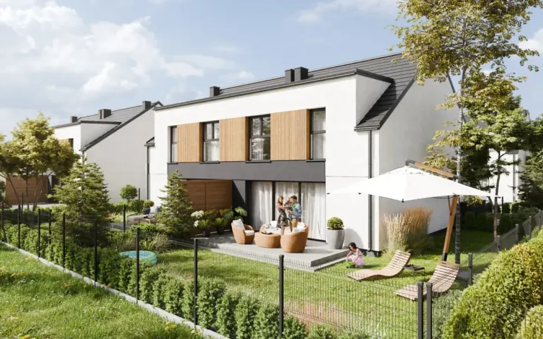 Osiedle Europejskie nad Jeziorem Miedwie wizualizacja Adam Development