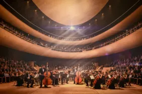 Szkoła muzyczna w S⁫targardzie i sala koncertowa koncepcja wybrana fot. Sebastian Ler